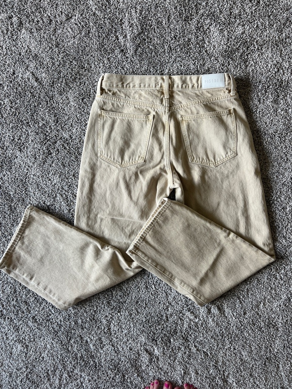 Pistola Lexi mid rise bowed straight - sand dollar - Picture 3 of 6